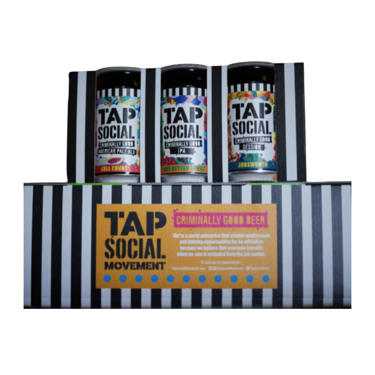 
                  
                    Tap Social Gift Pack (3 Cans)
                  
                