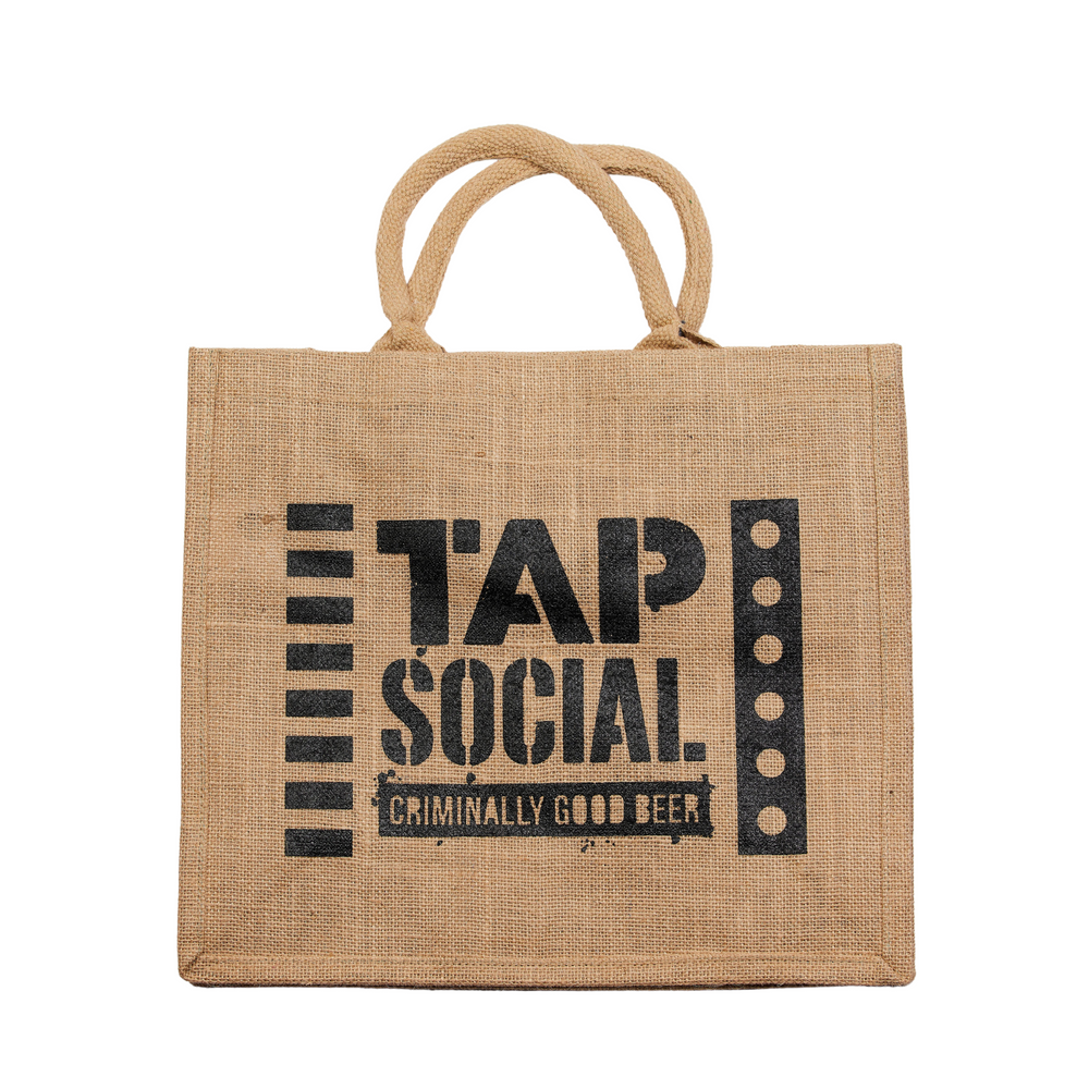 Tap Social Jute Bag