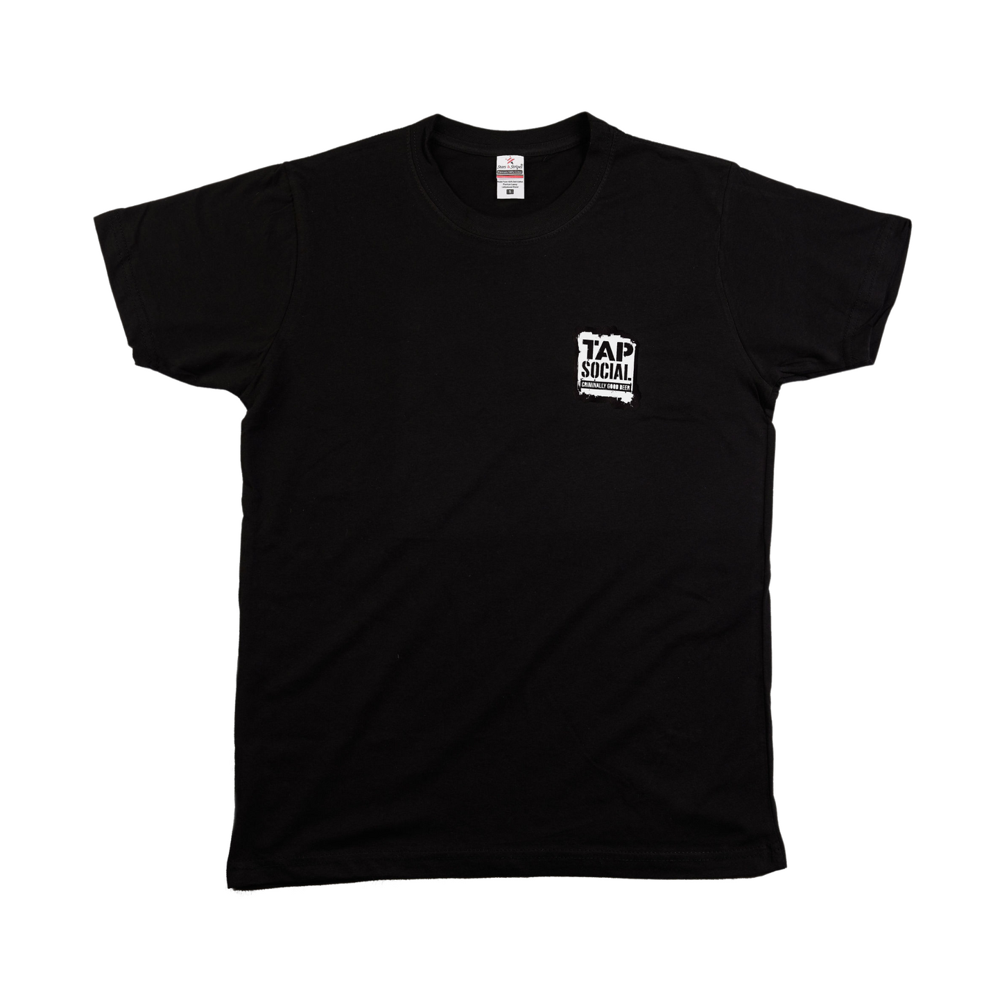 Tap Social Black T-Shirt